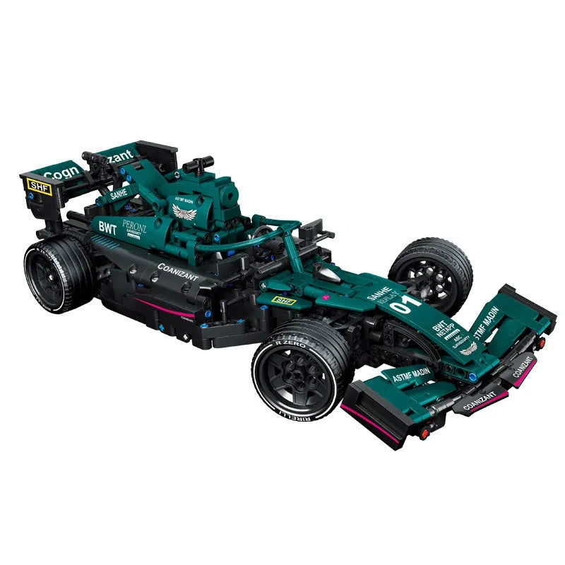 Formula Racing Machinery Group Sports Car Plastic Building Blocks - Bellarte Enchanté Formula Racing Machinery Group Sports Car Plastic Building Blocks